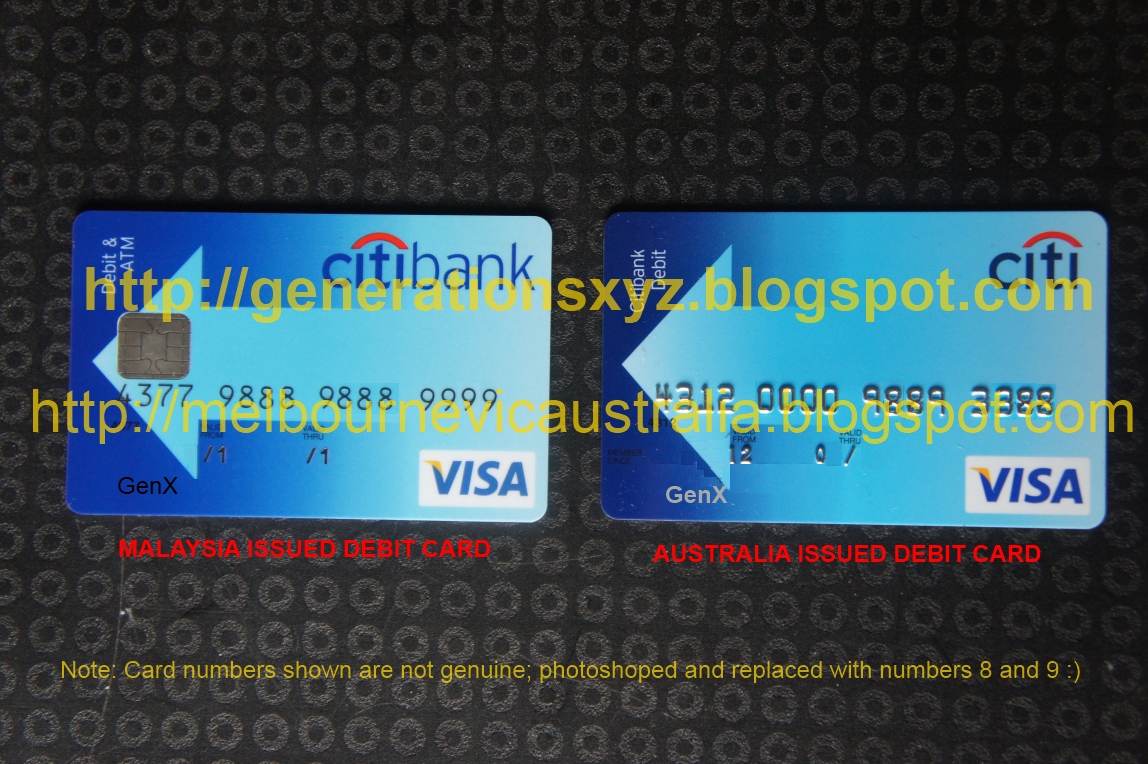 Mastercard Debit Card Australia — NAB Visa Debit card